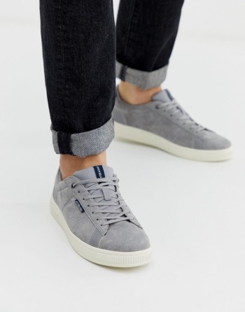 Jack & Jones Suede With Comfort Lining Sive - Muške Tenisice | 70549RDMJ